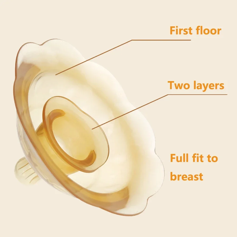 1Pcs Silicone Nipple Protector Breastfeeding Mother Protection Shields Anti-bite Inverted Nipple Baby Feeding Prevent Baby Bites. 