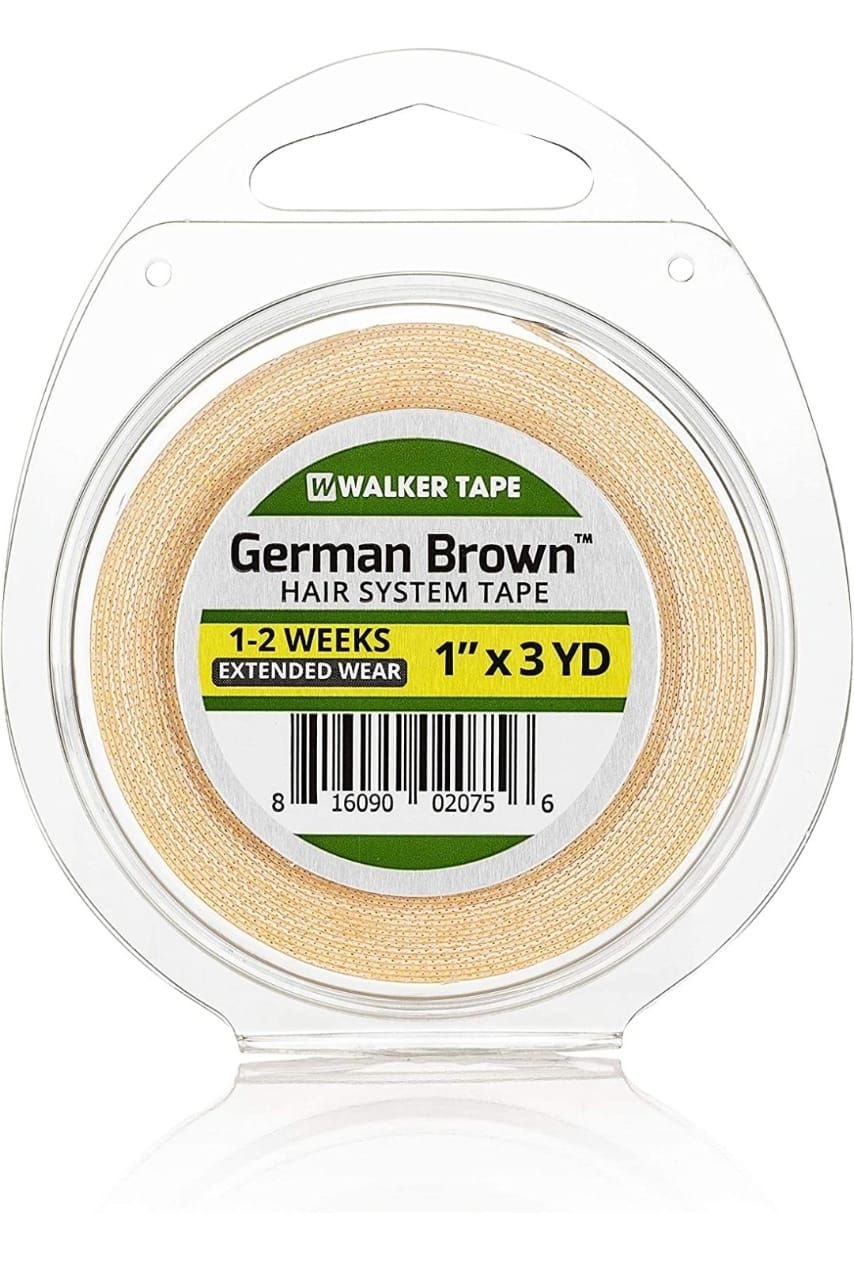 German Brown Walker Tape Brown Liner Cloth 3Yards Lace  Front Support Tape. 