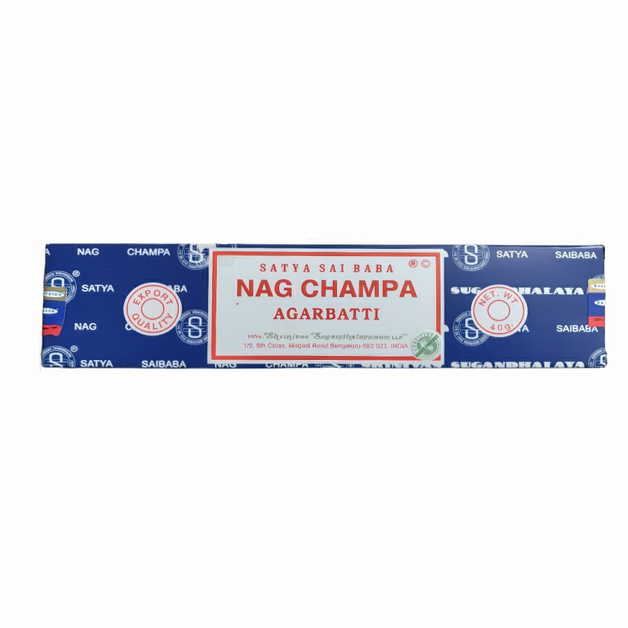 Satya Original Blue Box Nag Champa Incense Sticks 250 grams Free