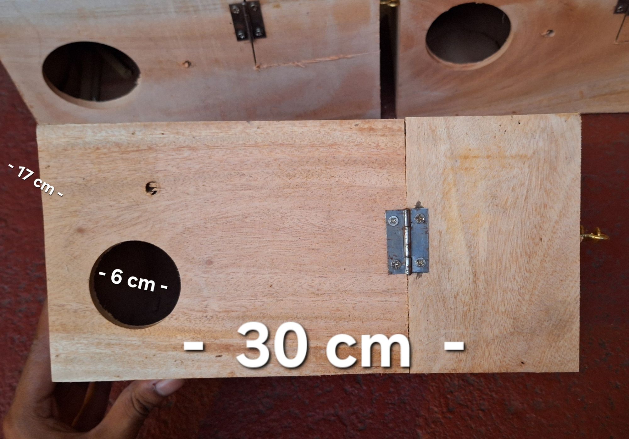 African Love Birds Breeding Box | Bird Nest | Wood Nest Box | Birds house | Lock Type. 