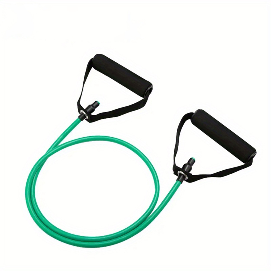 1pc 4-Level Resistance Bands with Handles for Home Workouts and Strength Training - Perfect for Yoga, Pilates,and fitness equipm. 