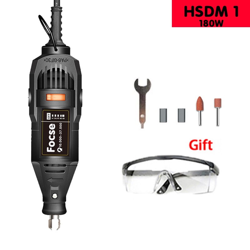 180W Power Electric Mini Drill Engraver Rotary Tool Polishing Grinder ...