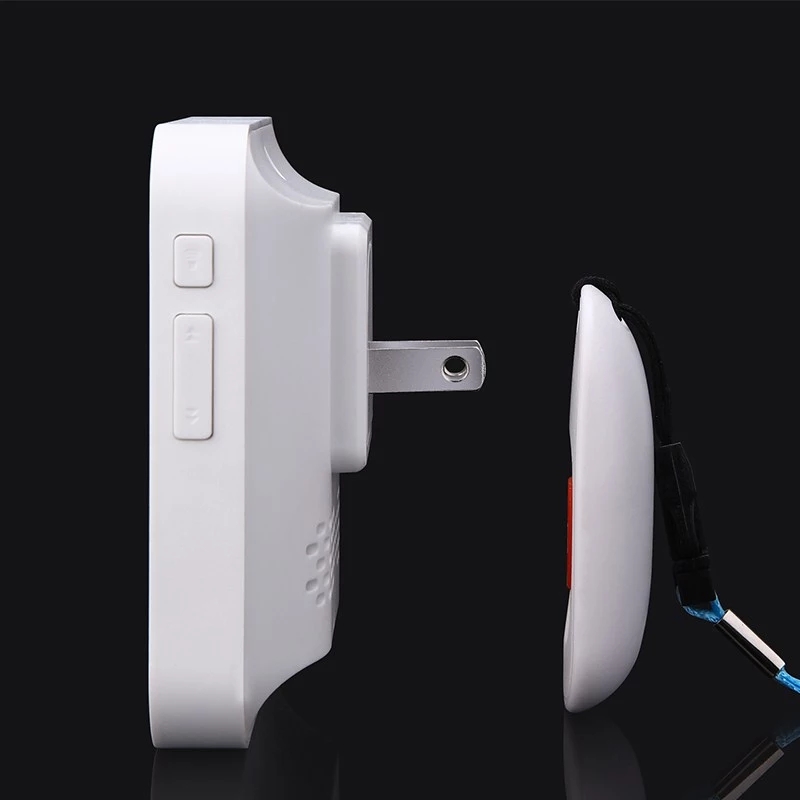 Wireless Caregiver Pagers Call Bell for Elderly Monitoring,Wearable SOS Call Button for Patients, Home Alarm System for Elderly. 