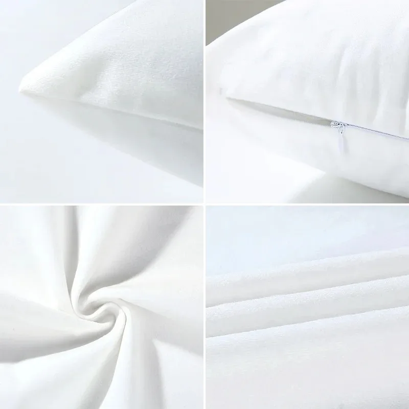 San Charles Leclerc Pillowcase Polyester Creative Zip Decor Pillow Case Bed Cushion Case. 