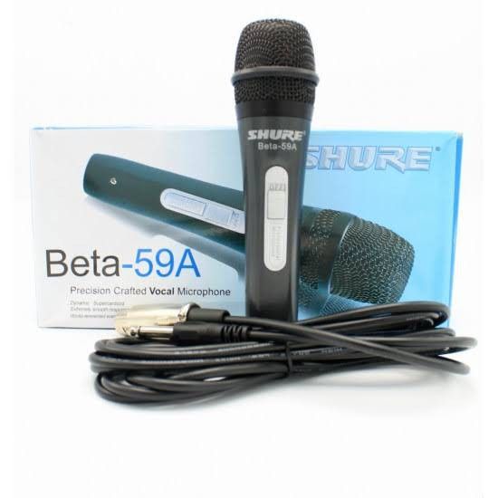 Shure Beta-59A Professional Dynamic Microphone Karaoke Mic. 