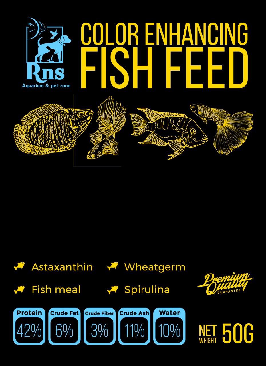 RNS Color Enhancing Fish Feed