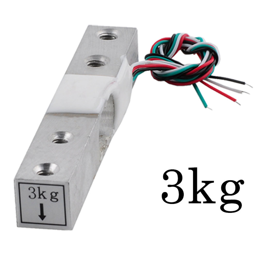 Load Cell 1KG 2KG 3KG 5KG 10KG 20KG HX711 AD Weight Sensor Module ...