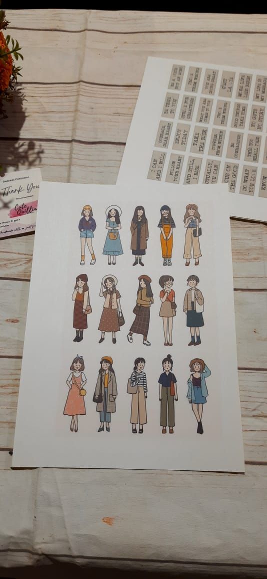 Journal Stickers. 