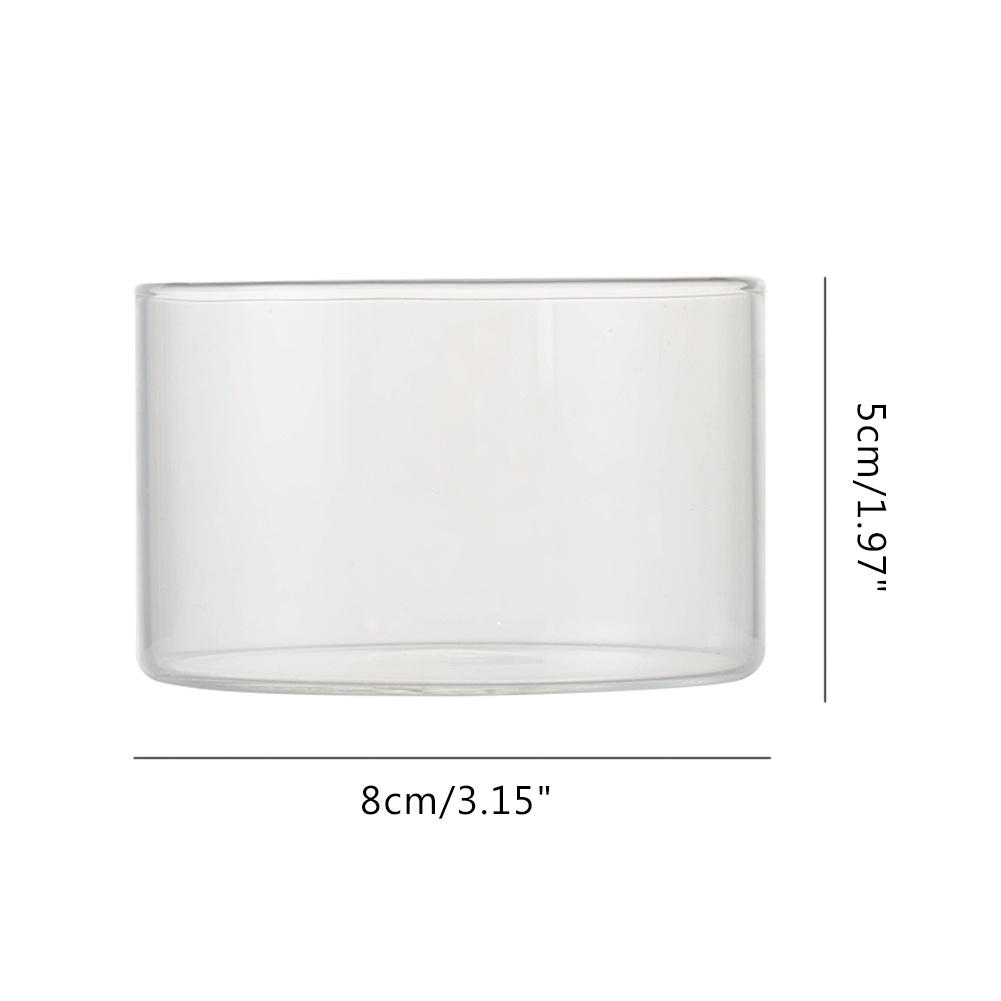 Small Bear Soup Bowl - Elegant Heat-Resistant Glass Design