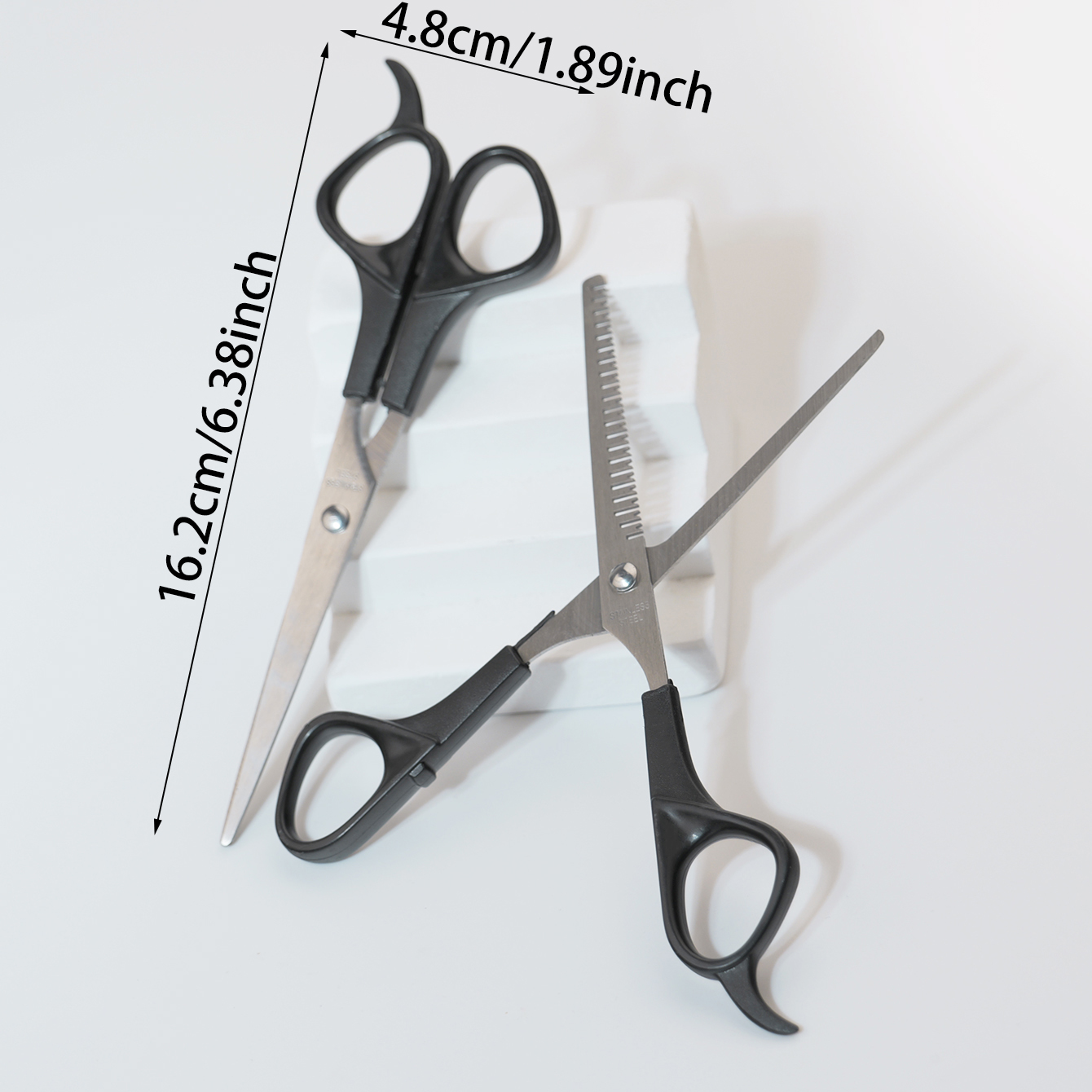 Hair Cutting Scissors Shears Kit, Professional Hairdressing Scissors for Hairdresser Salon Barber，Special for real hair wigs. 