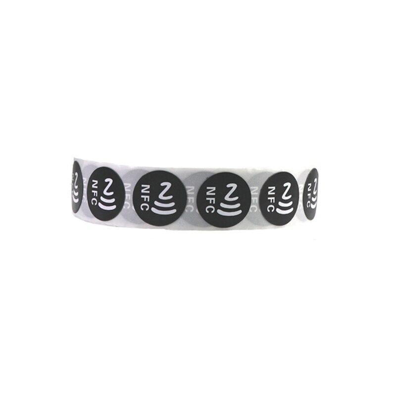 6pcs NFC Ntag213 144 Bytes Wet Tag Stickers 13.56MHz ISO14443A Ntag 213 ...