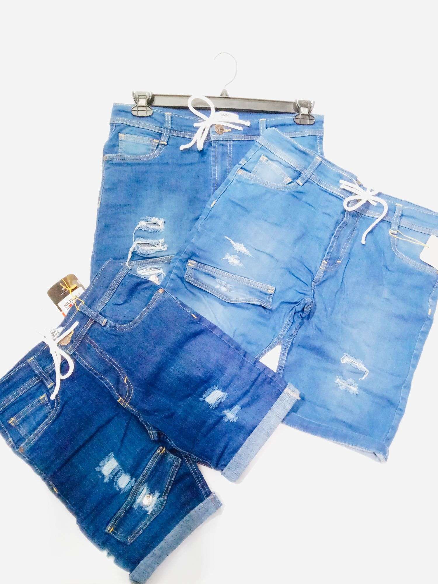 Blue Mens Rugged Denim Shorts at Rs 500 in Delhi | ID: 19019727397