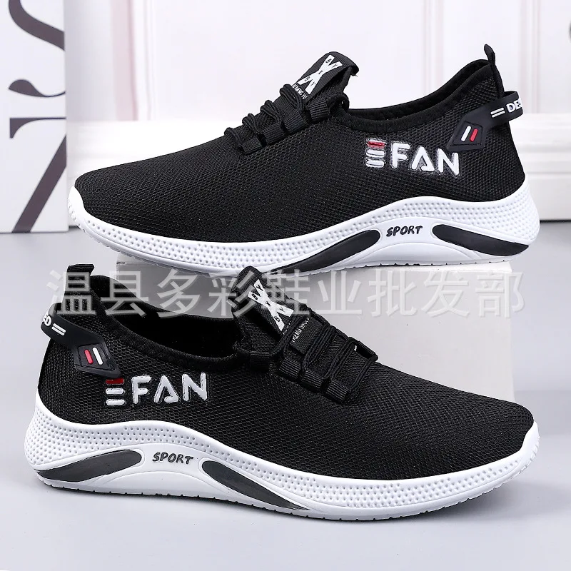 Lightweight Mens Sports Shoes 2024 New Men Casual Shoes Soft Breathable Wear-resistant Male Driving Flat
Shoes