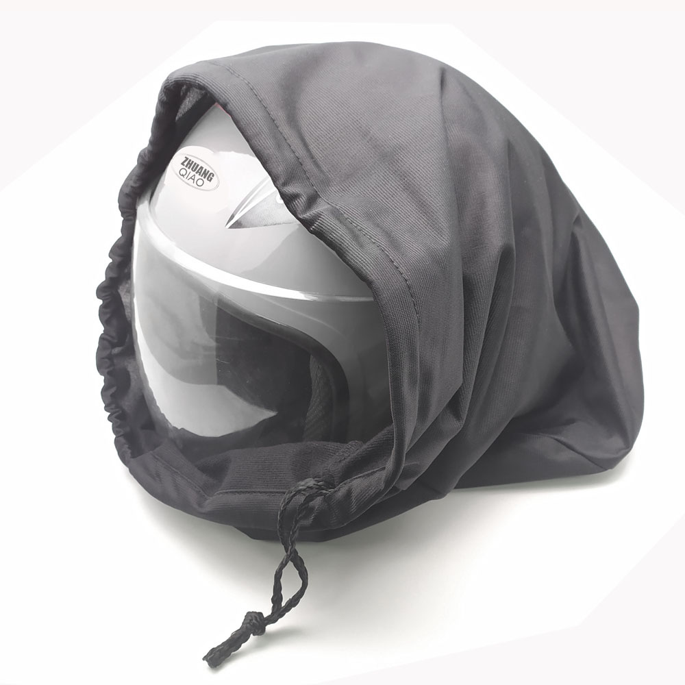 Helmet Bag Plush Soft Drawstring Pocket for Motorcycle Scooter Moped Bike Full Half Helmet Lid Protect Bag. 