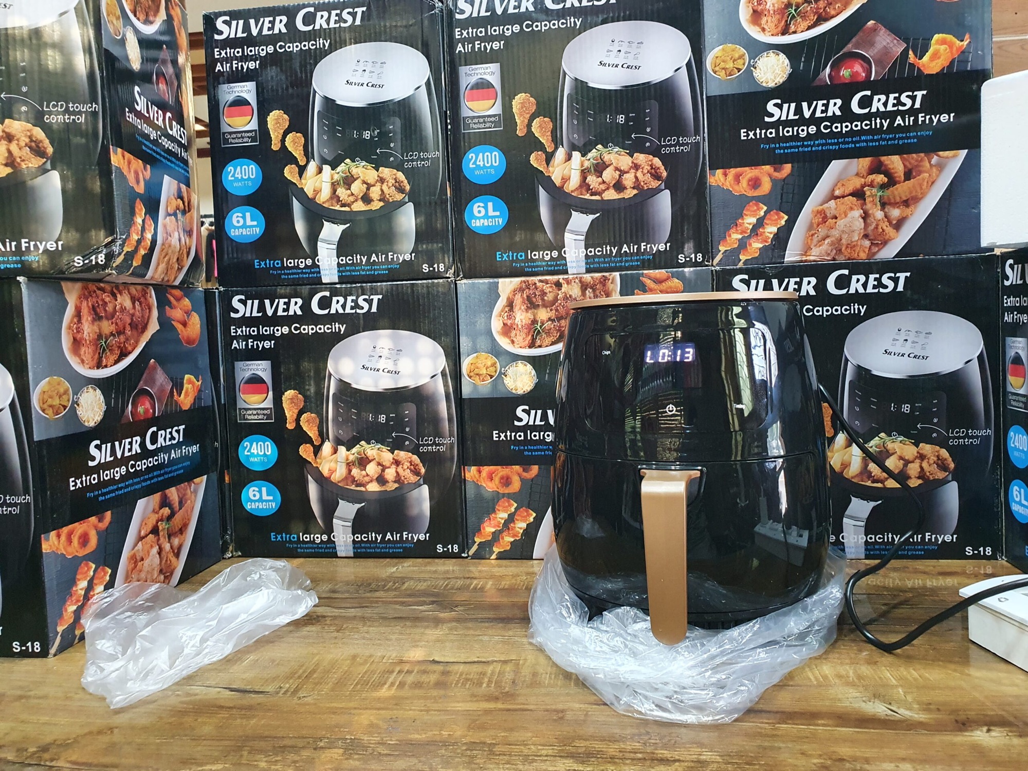 Silver Crest Digital Air Fryer 6L - With Warranty. 