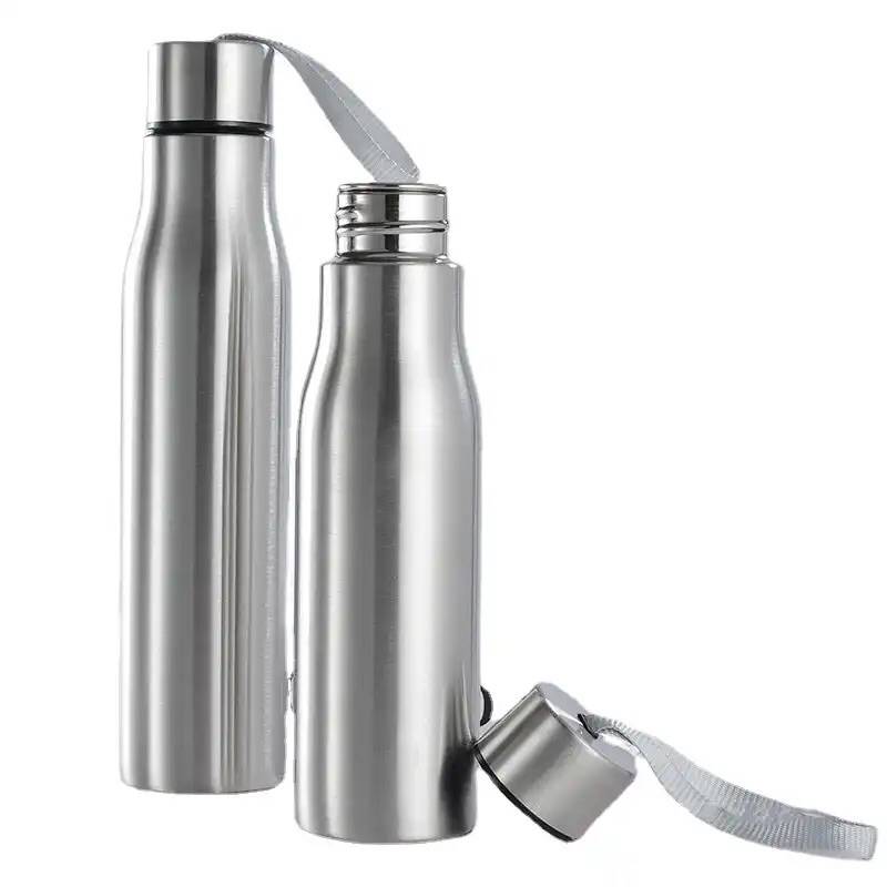 Buy Wholesale China Stainless Steel Gradient Color Bottle With Straw Vacuum  Insulated Iron Flask Sports Water Bottle & Sport Bottle Stainless Steel at  USD 4.6