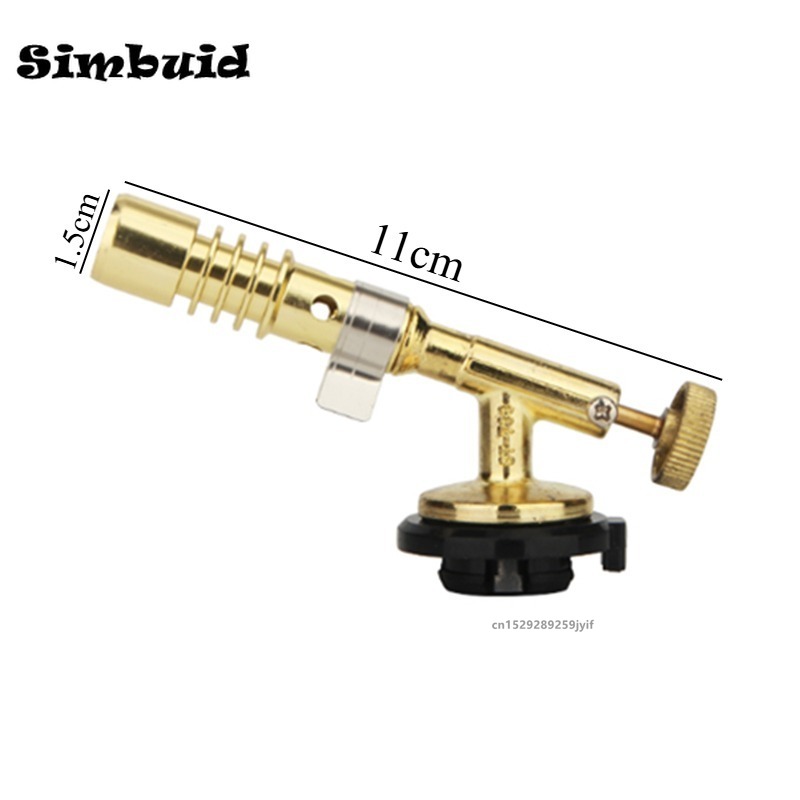 Gas Burner Welding Torch Portable Blowtorch Copper High Temperature Brass Gas Torch Brazing Solder Welding Plumb Tools. 