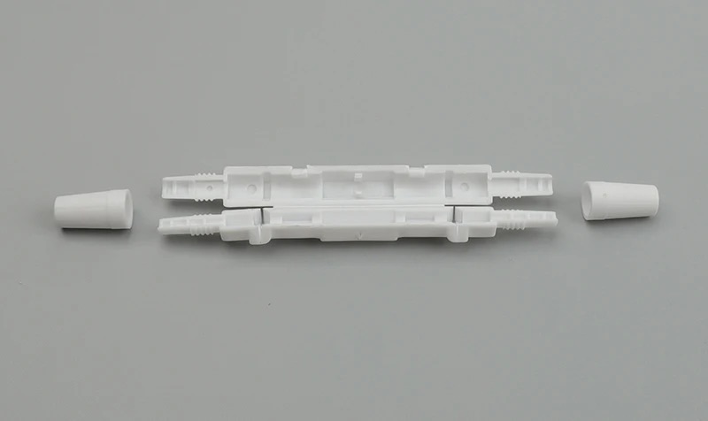 10 pcs  Fiber Optic Fusion Protection Round Box for Drop Cable FTTH Drop Splice enclosure small round tube heat shrink. 