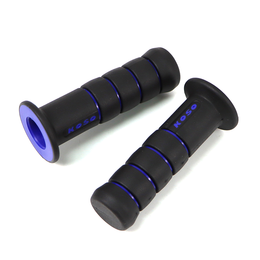 Motorcycle KOSO Handlebar Grips PVC Motocross Handle Bar Rubber Hand Grip Dirt Bike Universal For YAMAHA KAWASAKI HONDA SUZUKI. 