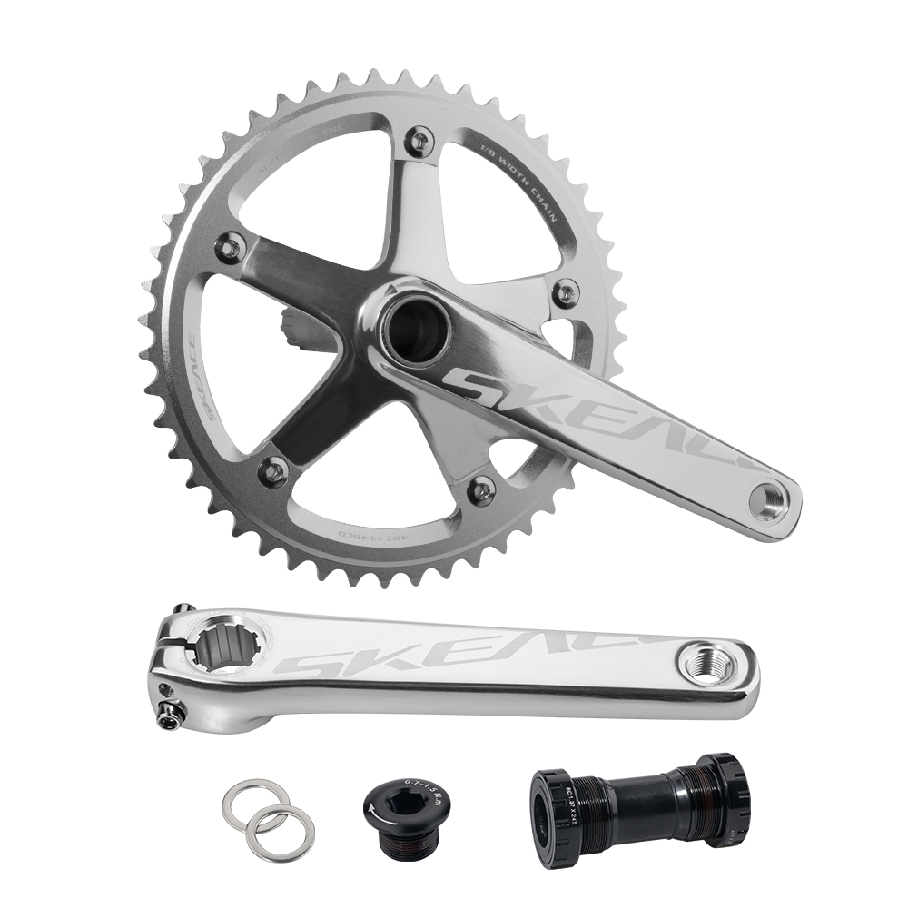SKEACE 48T 165mm Fixed Gear Crankset Alumniun Alloy Crankset BCD144 ...