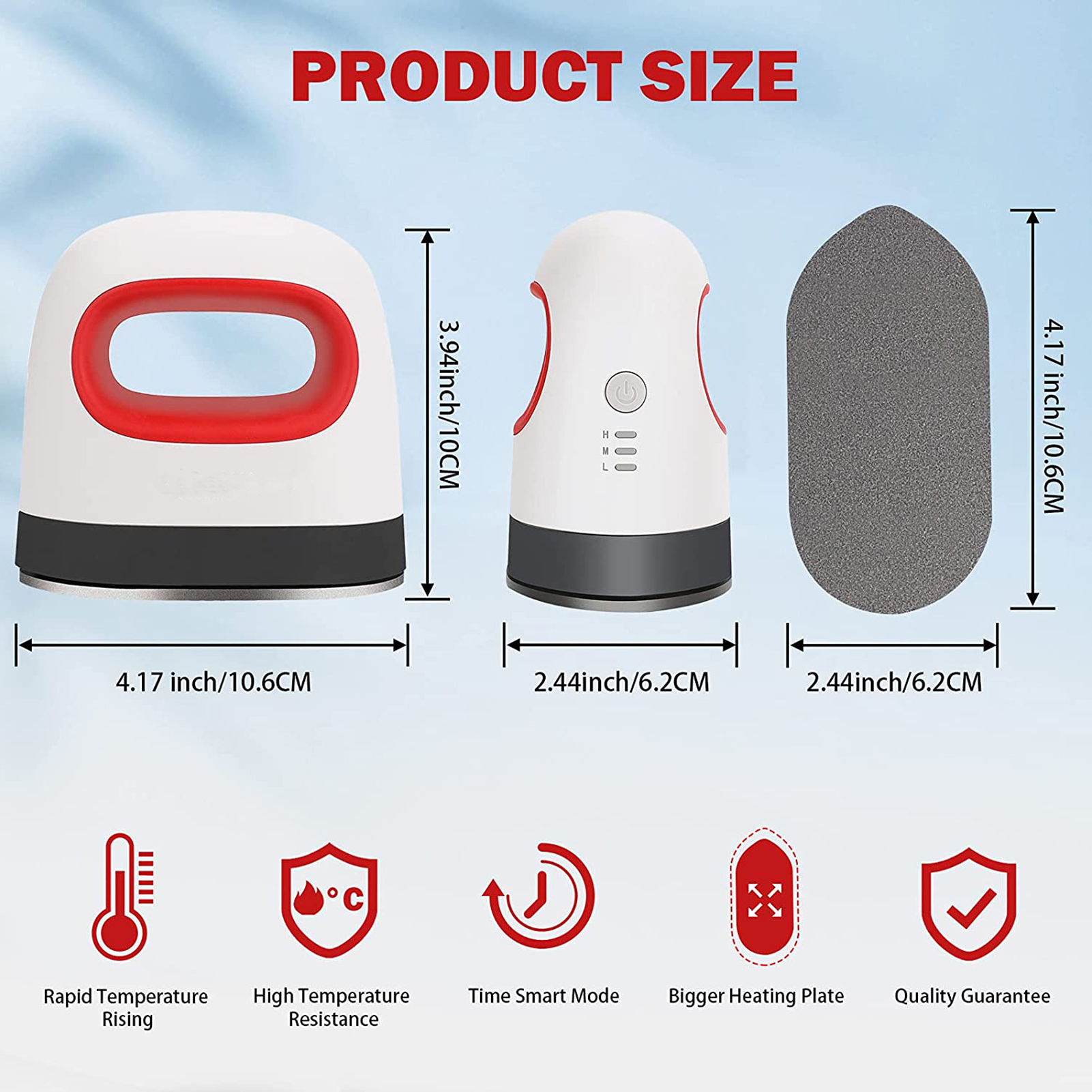 Mini Heat Press Machine TShirt Printing Easy Heating Transfer Press Iron Machines for Blanket Leather Portable DIY Home Business. 