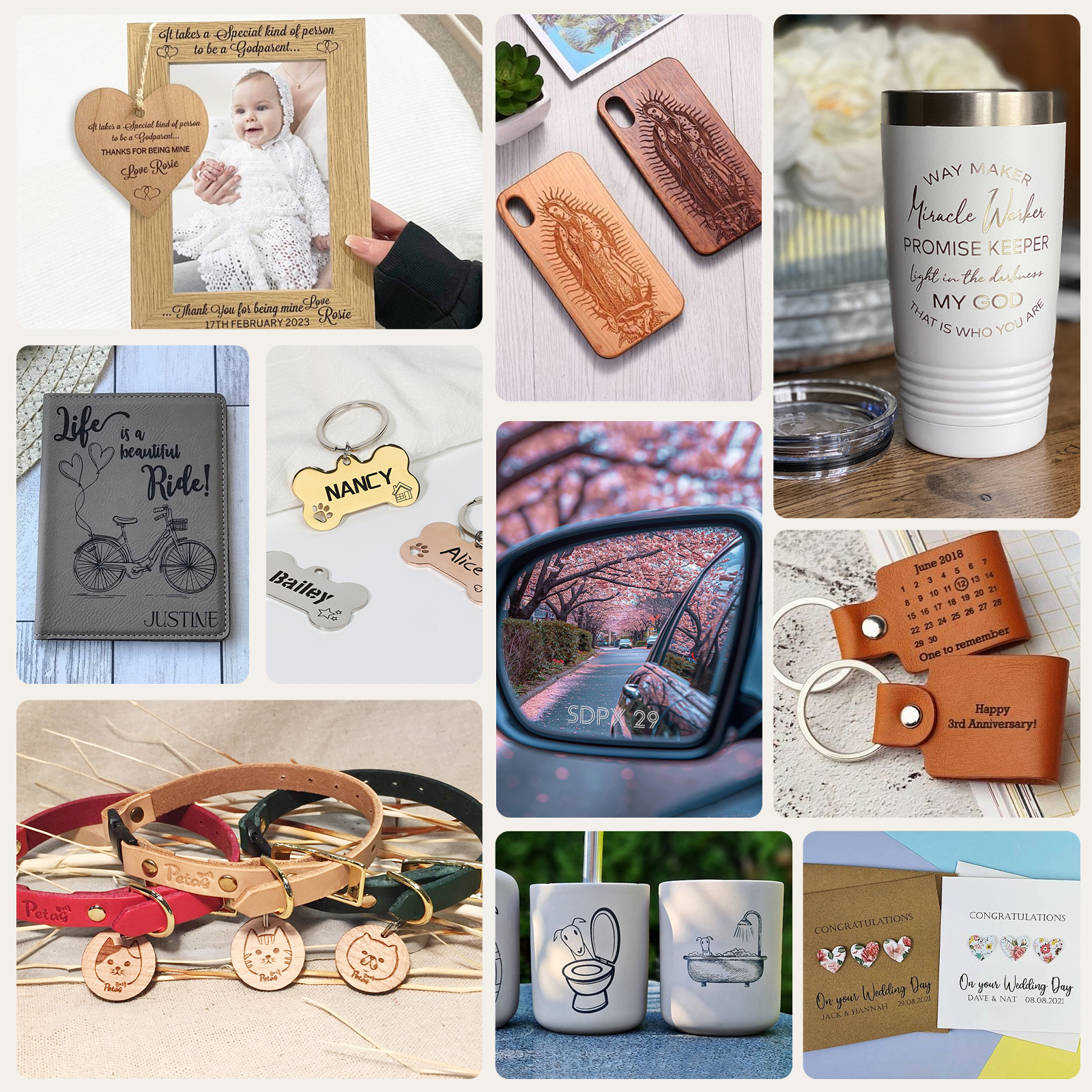 DAJA DJ6 Mini Portable Laser Engraver Diy Bluetooth Machine Painted Dog Tag Paper Leather Wood Plastic Logo CNC Business Machine. 