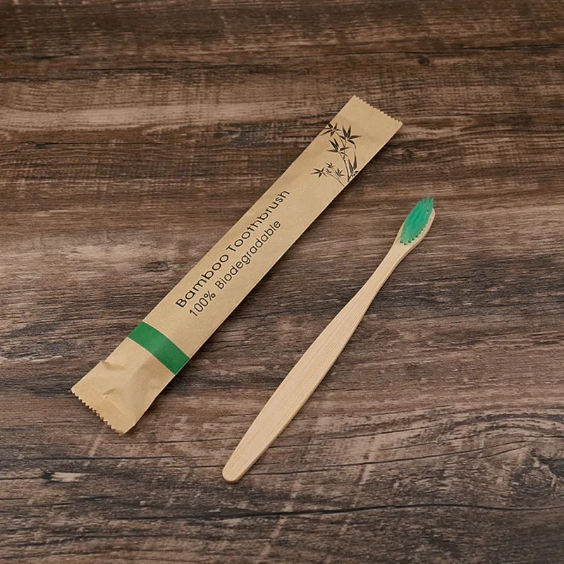 Bamboo Toothbrushes 5/10/12Pcs Eco Friendly Resuable Toothbrush Adult Wooden Soft Tooth Brush Cconvenient. 