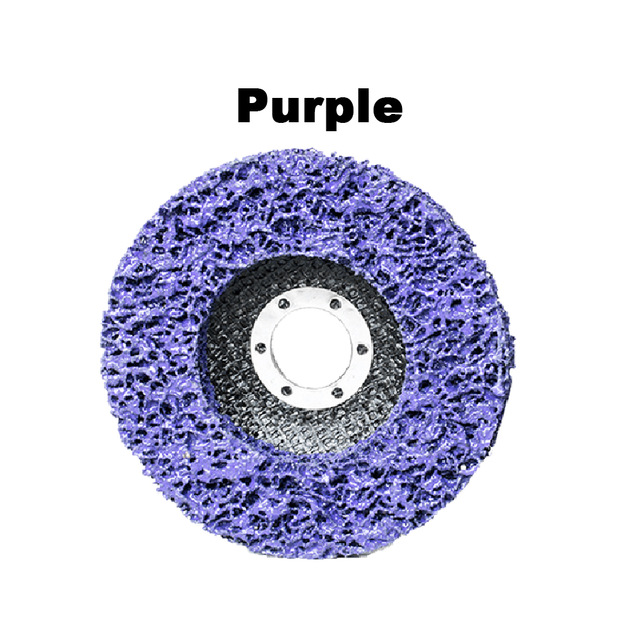 Poly Strip Disc Abrasive Wheel Paint Rust Remover Clean Grinding Wheels For Motorcycles Durable Angle Grinder Car 100/115/125mm. 