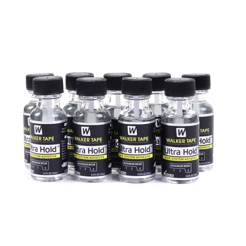 Toupee Adhesive Ultra Hold Glue Hair Replacement Invisible wig Bonding Clear Gkue For Lace Wigs Hair Pieces 15ml. 
