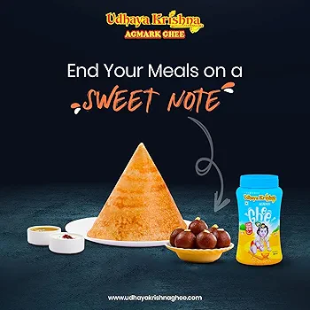 Udhaya Krishna GHEE 1 Litre -  Original. 