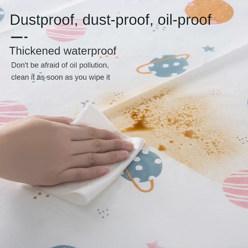 Dust Cover Microwave Cover Refrigerator Dust Cover Universal Oven Cover Oil-proof Beauty Refrigerator Washing Machine Cover. 