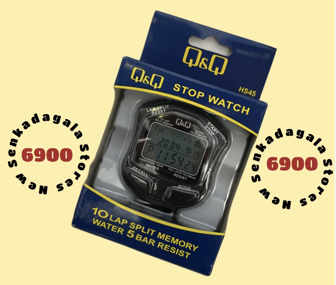 Q&q on sale stopwatch price