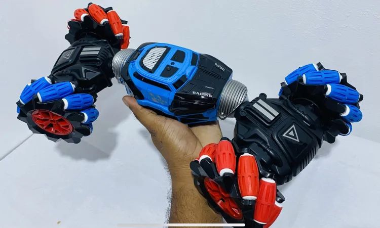 Remote Control Car Hyper Actives Stunt Sided Vehicle Hyper