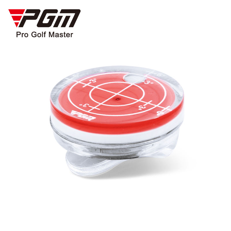 PGM Golf Level Function Marks Magnetic Cap Clip Golf Ball Marker Red and Blue MK011. 