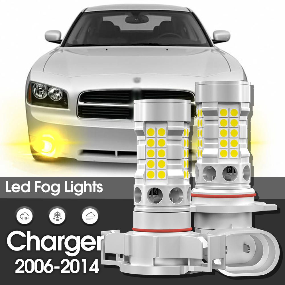 Canbus LED Fog Light Lamp 2pcs Accessories For Dodge Charger 2006 2007 2008  2009 2010 2011 2012 2013 2014 | Daraz.lk