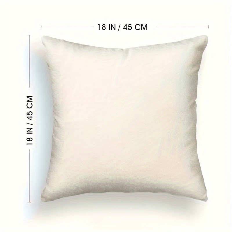 4-Pack Christmas Throw Pillow Covers,  Decorative Cushion Cases - Festive Trees, Merry & Bright, Joy Holiday Designs. 