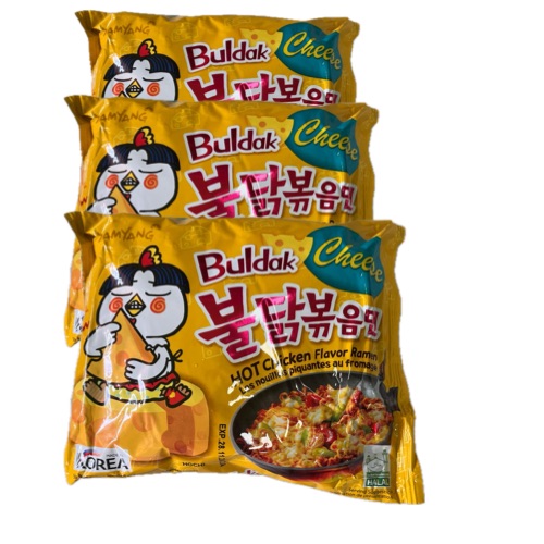 Samyang Buldak Cheese Ramen Noodles 140g ( HALAL) Daraz.lk
