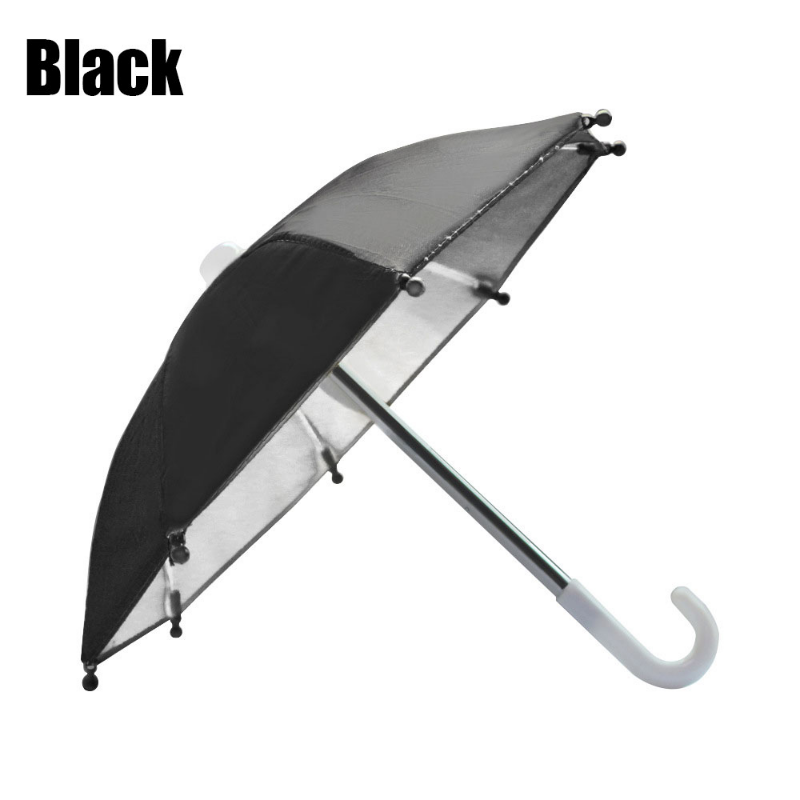 1Pcs New Motorcycle Phone Holder Mini Sunshade Umbrella Bicycle Decoration Accessories Polyester Mobile Motorcycle Accessories. 