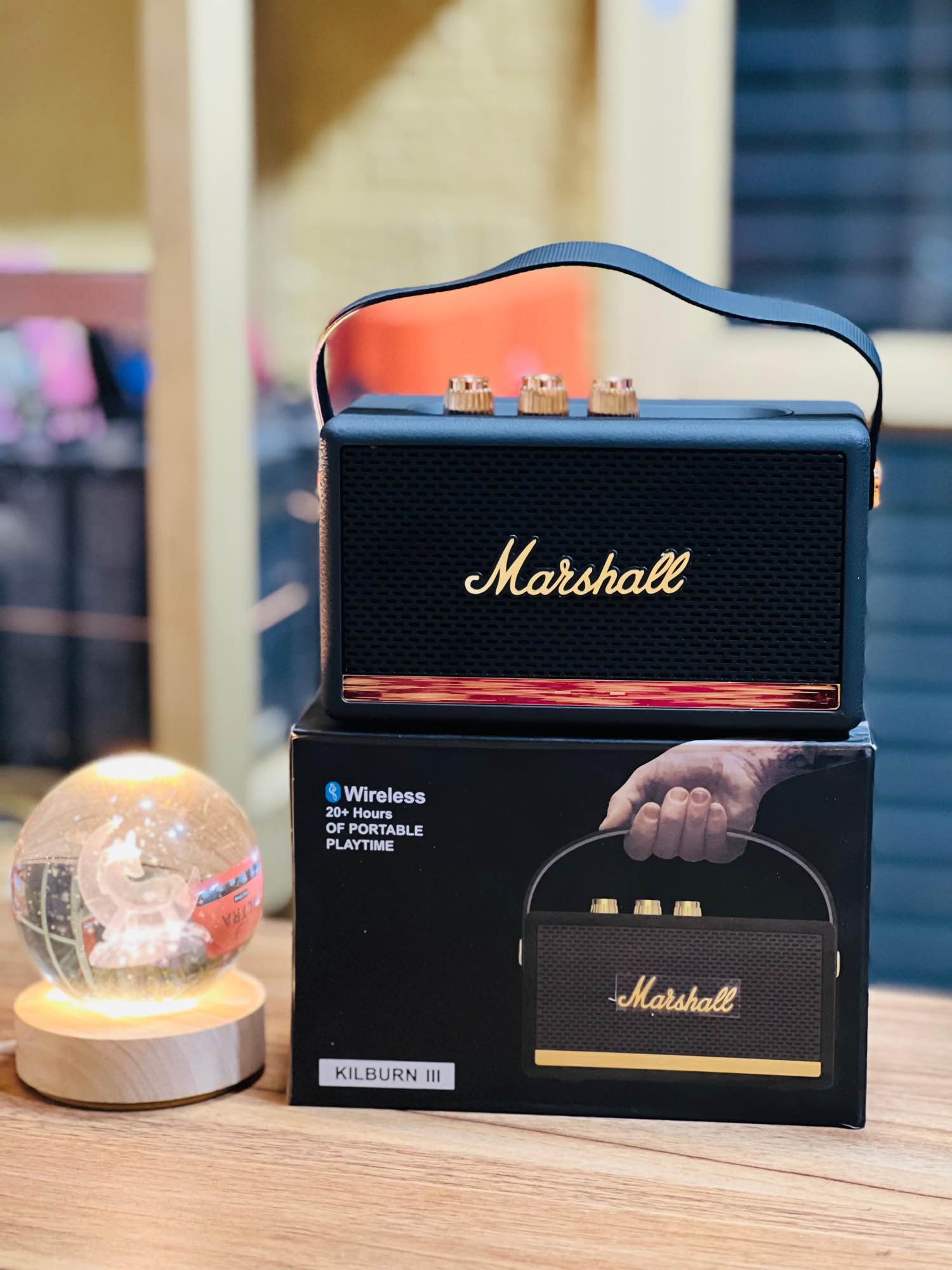 Marshall Kilburn iii Bluetooth Wireless Speaker Portable