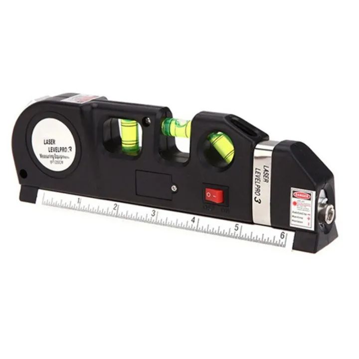 Laser Level And Ruler laser level Multipurpose Laser Ruler Laser Level and Spirit Level ...