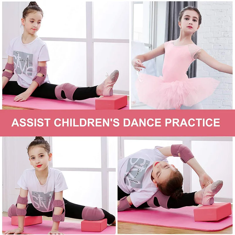Yoga Building Blocks Cubes Pilates Bricks Reinforcement Mats Sports Yoga Supplies Exercise Home Exercise Equipment Fitness Eva. 