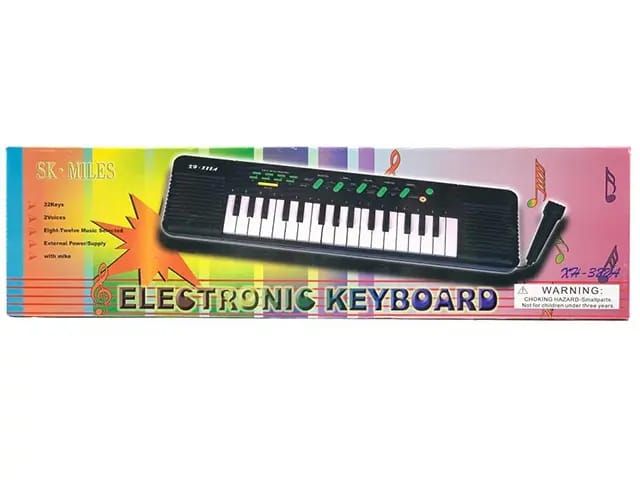 31 Keys Electronic Piano Multifunctional Electronic Organ Musical Instrument Toy with Microphone for Kids Beginners. 