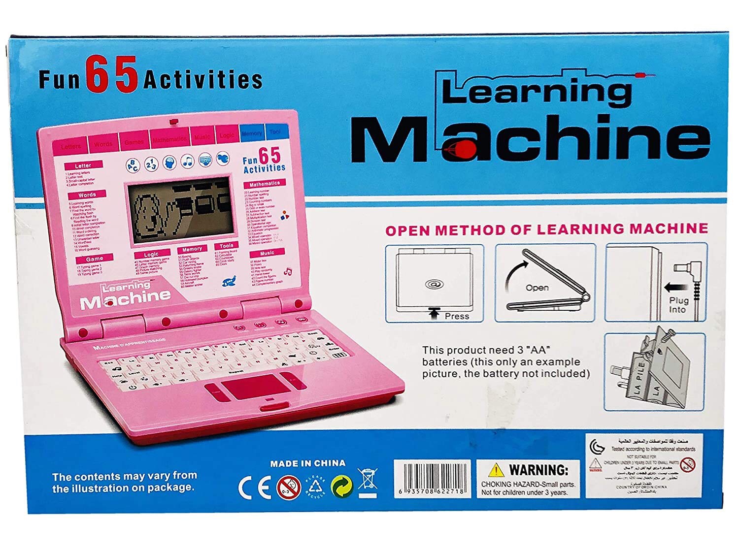 Learning Machine Laptop with Mouse , Educational Lwearning Toys for ...