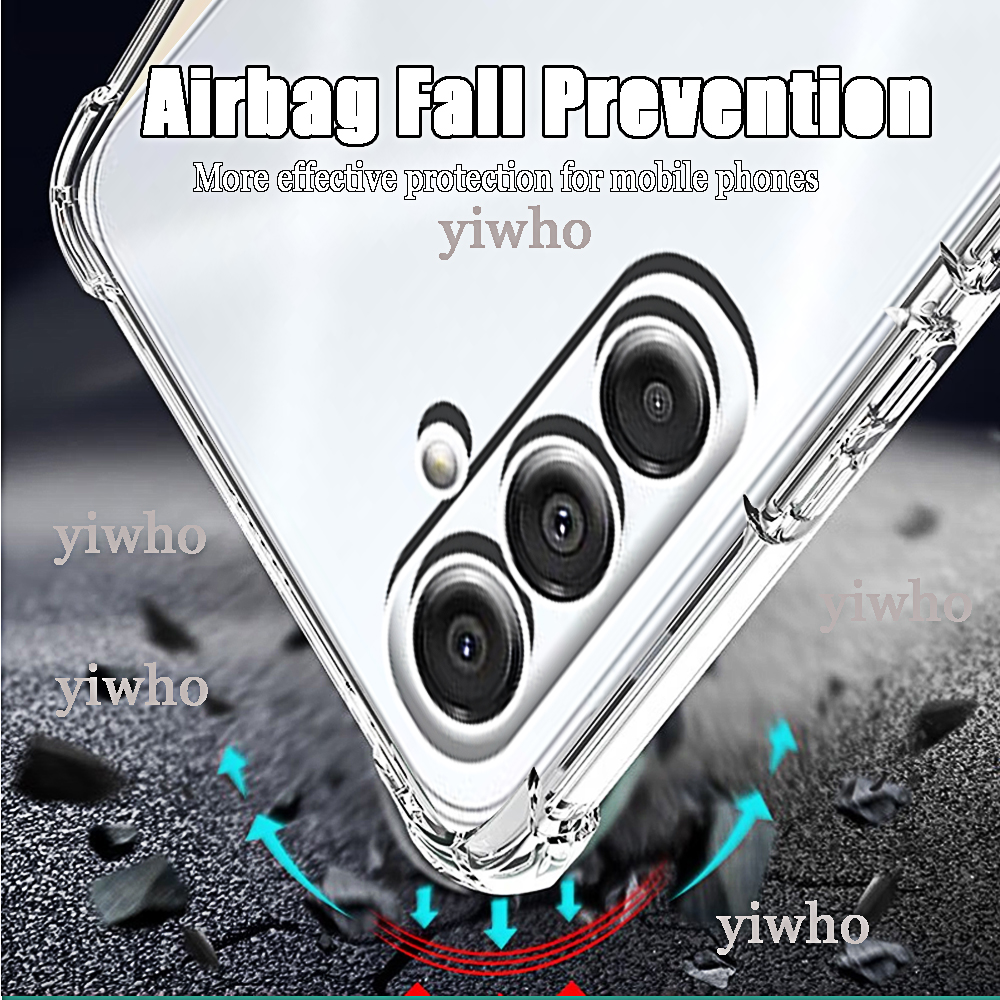 Shockproof Phone Case for Samsung Galaxy A16 5G A15 5G 4G A25 A35 A55 Transparent Clera Back Covers A 16 15 25 35 55 phonecases. 