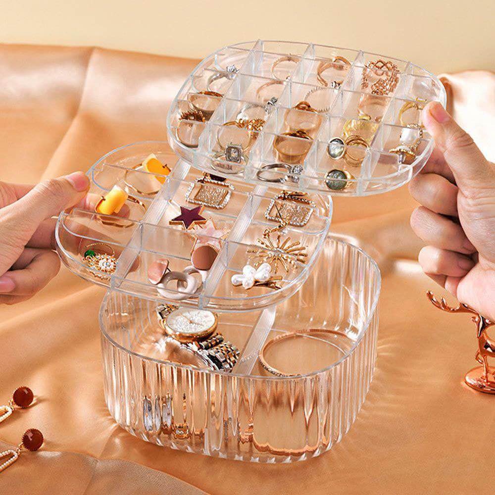Transparent Jewellery Box. 