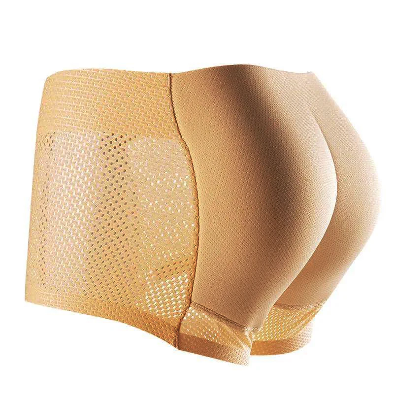 Men Sexy Butt Lifter Enlarge Push Up Underpants Breathable Men's Padded Boxer Underwear Butt-Enhancing Trunk Shorts Male Panties. 