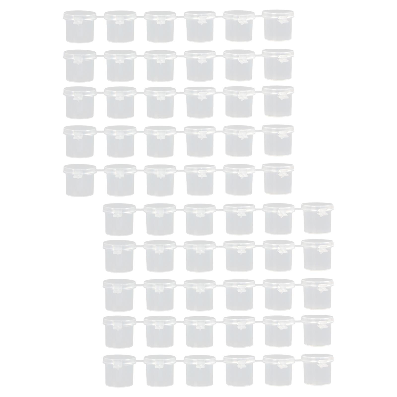 Empty Paint Pots Strips DIY with Lid Lightweight Empty Storage Paint ...