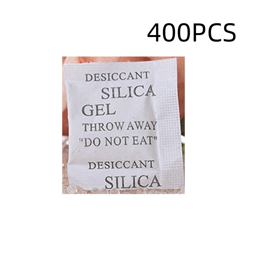 100 Packs Non-toxic Safe Silica Gel Desiccant Moisture Absorber Dehumidifier for Room Kitchen Clothes Food Household Cleaning. 