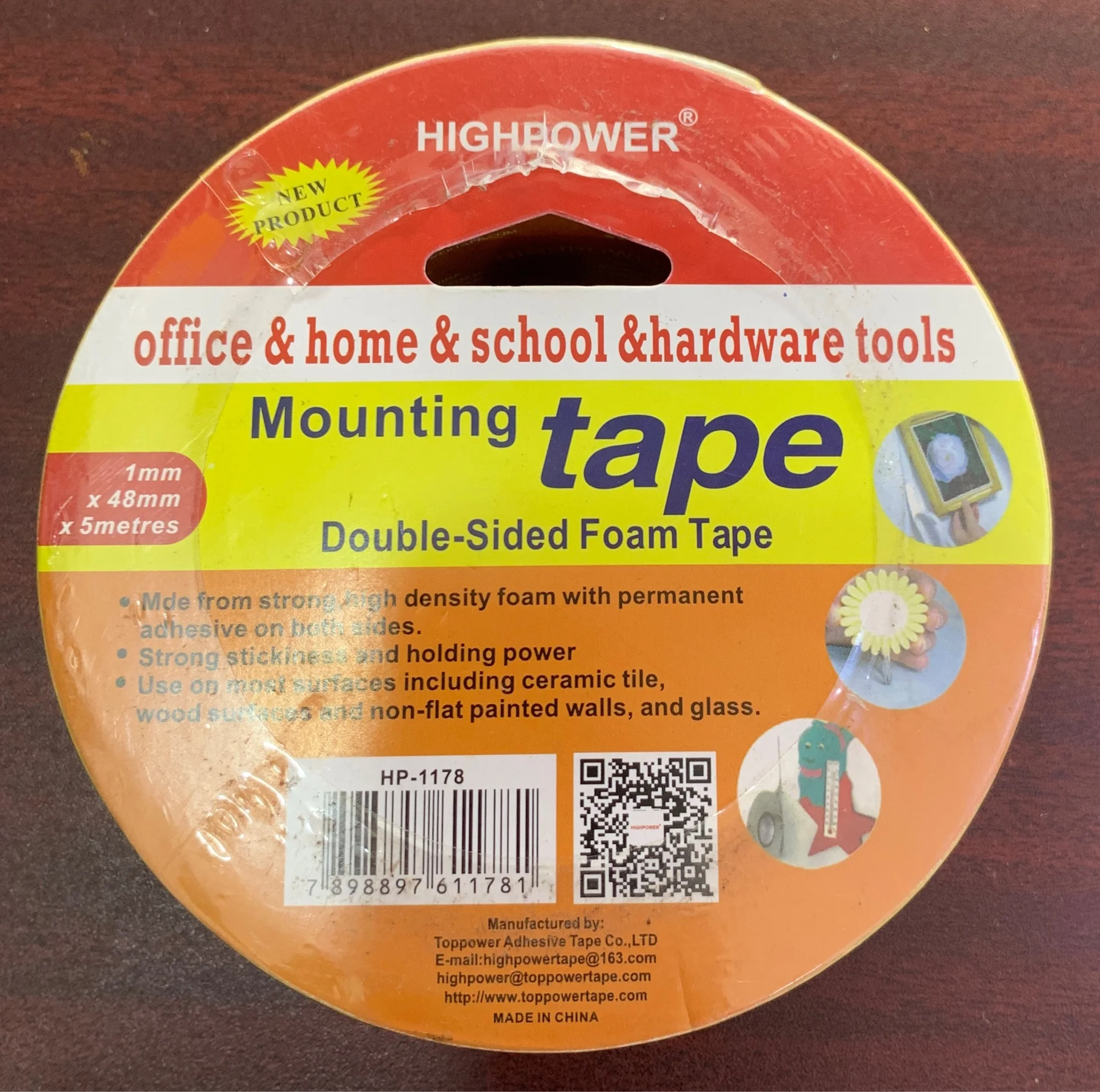 Mounting Tapes, Double Side Foam Tape