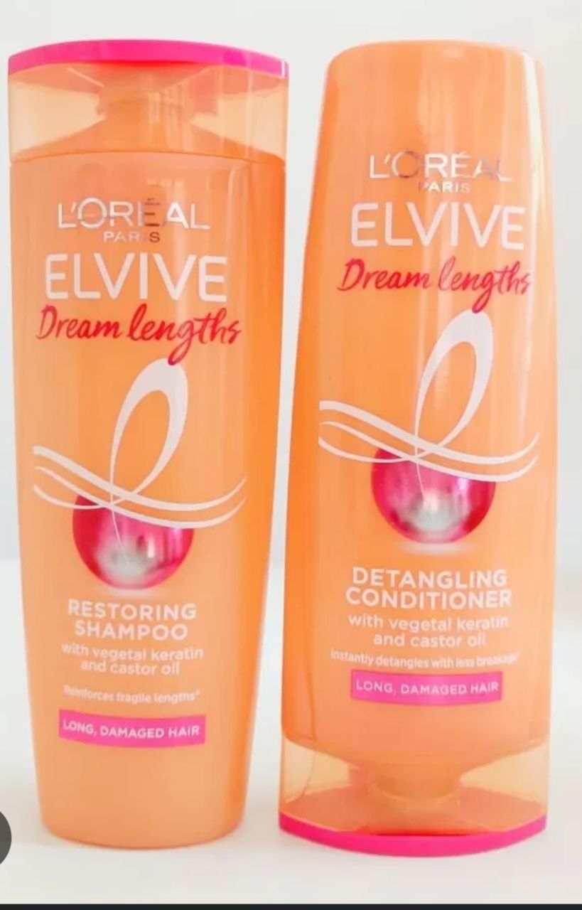 Loreal original keratin dream leanght shampoo and conditioner 400ml